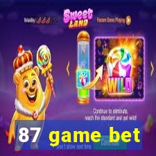 87 game bet